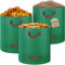 FOYIOLRU Sacos de Jardín 3X 272L, Bolsas de Jardinería para Recoger Plantas, Residuos y Hojas