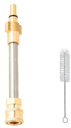 Xiciki Pressure Washer Adapter for Bosch AQT & Titan, 1/4 Quick Connect Water Gun Head with Brass Fitting, Snow Foam Lance Adapter for Foam Cannon