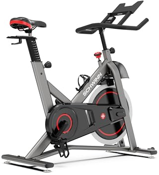 Schwinn Fitness IC3.5 Indoor Cycle, 100 elektronischen Widerstandsstufen, magnetischem Antrieb, Bluetooth FTMS, leiser Betrieb, Premium Training ohne Abo-Zwang