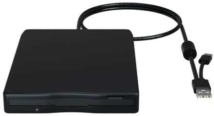 Unità floppy disk USB a doppia porta per il recupero storico dei dati su Windows e sistemi USB C compatibile con floppy drive