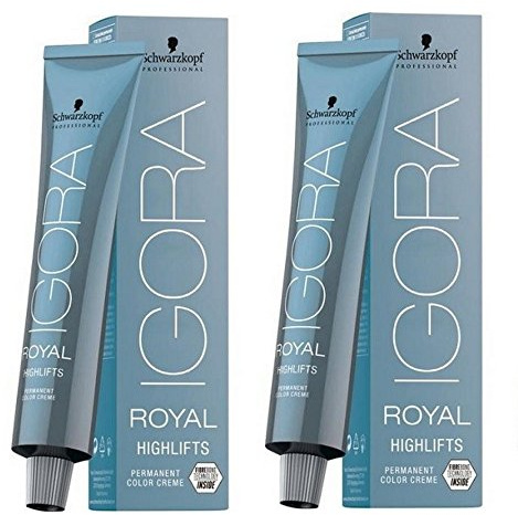 Schwarzkopf Igora Royal 12-0 2er Pack (2x60ml) - Ammoniakfreie, Tierversuchsfrei - Langanhaltende Farbe & Nährstoffe - Creme - Semipermanent