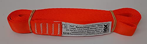PAX Sicherheitsband, 180 cm, Orange, 1 stück, Gummi