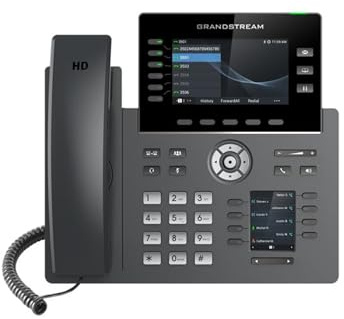 Grandstream Networks GRP2616 teléfono IP Negro Terminal con conexión por Cable TFT 6 líneas WiFi Networks GRP2616, Negro, Terminal con conexión por Cable, En Banda, out-of Band,