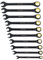 Quantool Gabel-Knarren-Ringschlüsselsatz, 10-teilig | Q25210