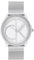 Calvin Klein Analog Quarzuhr Unisex mit Silbernes Edelstahl-Mesh-Gliederarmband - 25200032
