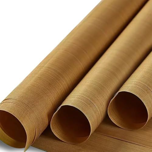 SCULPFUN 3 láminas de teflón para hornear permanentes, 40,64 x 50,8 cm, papel de horno reutilizable, lámina permanente para horno, lámina resistente al calor para prensa de transferencia, papel de