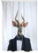 MSV Anti-Schimmel Duschvorhang - Anti-Bakteriell, waschbar, wasserdicht, Polyester, 180x200cm Nyala Weiß