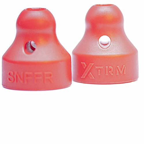 XTRM SNFFR den sensationella aromen bärnstensflaskor skruva på din flaska (Solo small röd)