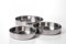 hausleben 3-teiliges Edelstahl Backformen, Auflaufformen | Back- und Auflaufformen Set - Perfekt für Aufläufe, Kuchen und mehr