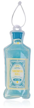Accentra Maxi-Duschgel GIN FLAVOR in Ginflaschen-Optik inkl. Aufhänger, 200ml Duschgel mit Gin Flavor Duft - fantastische Geschenkidee für Vatertag, Geburtstag oder Ostern