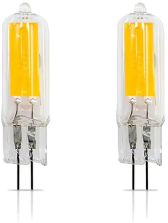 SageSunny Ampoule G4 LED 3W 12V 3000K 500LM LED Lumière blanche Equivalent 20W Halogène G4 Non Dimmable Économie Ampoules pour Chambre Salon Cuisine Jardin, Pack of 2, 1 an garantie
