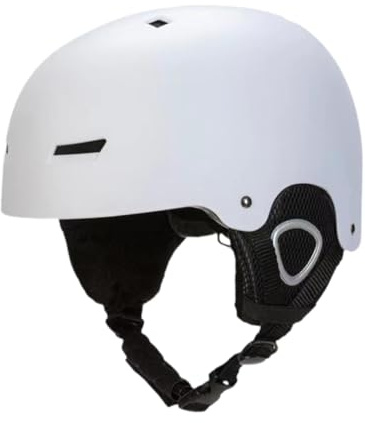 DimyFew Ski Helmet Snowboard Helmet Impact Resistance Amortiguación de Snowboard Casco Deportivo para Deportivo para en Bicicleta de, White L