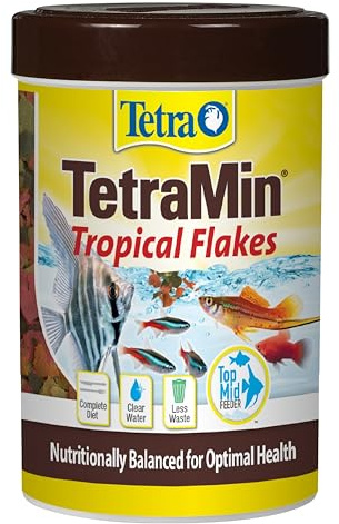 TetraMin Tropical Flakes Fish Food, 3.53 oz
