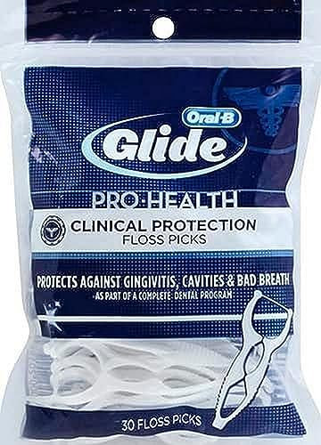 Oral-B Glide - Pro Health ADVANCED Floss Plektren, 1-er Pack (30 Stücke)
