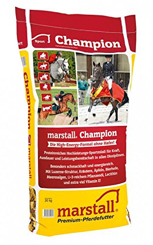 marstall Premium-Pferdefutter Champion, 1er Pack (1 x 20 kilograms)