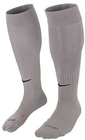 Nike Unisex Nk Classic Ii Cush Otc -Team Sockenstuzten, pewter grey/(black), XS EU
