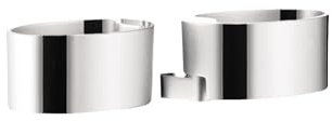 Hansgrohe - Porte-savon Raindance Cassetta pour montage sur barres de douche avec 2 recipients. chrome Ref 28698000
