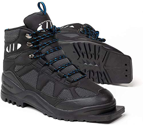 Whitewoods Unisex Adult 301 75mm XC Touring Cross Country Adventure Insulated Ski Boots, Black/Blue, 44