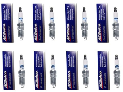 ACDelco 41-962 Professional Platinum Spark Plug, (8)