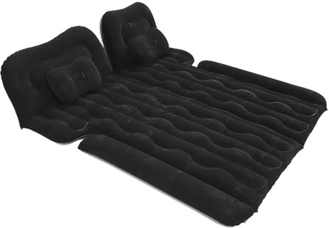 ZEMBSOYA SUV-Luftmatratze, Autobett, SUV, Camping-Kissen, verbessert, verdickt, für LKW-Rücksitz mit Pumpe und Kissen, für Reisen, Camping, Verwendung in Ihrem Auto, Wohnmobil, Mini-Van