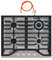 Klarstein Turbocast Gaskochfeld - 4-Brenner Edelstahl, 3,4 kW Wokbrenner, Gusseiserne Halter, Elektrische Zündung, Sicherheitsabschaltung, LPG-Umrüstsatz, Gasherd Für Flexibles Kochen