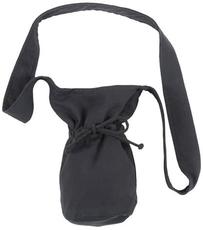 HEMAD Sac à bandoulière médiévale - Sac en coton - S Beige, Bleu, Vert, Marron, Rouge, Noir