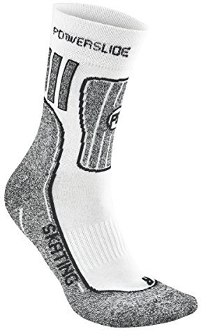 Powerslide Skating Socks, Weiß, 43-46