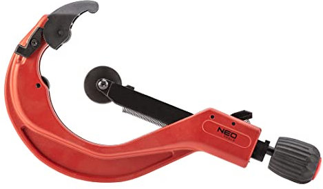 Rohrabschneider für Kupfer-, Aluminium-, Kunststoffrohre, Backenbreite 50-127 mm, 2-5, Verstellmechanismus für die Größeneinstellung, Gehäuse aus Aluminiumlegierung, 2 Führungsrollen