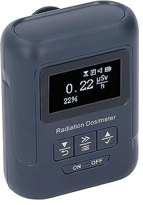 JITEM Nuclear Radiation Detector Radiation Dosimeter Geiger Counter Portable Handheld Beta Gamma X-ray Rechargeable Radiation Monitor Meter Professional Personal Dose Alarm