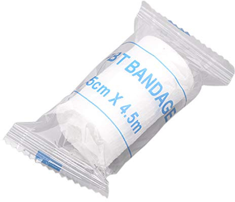 Gauze Roll White Gauze Bandages for Wound Care and Supplies Breathable Gauze Bandages Roll Stretchable Adhesive Tape