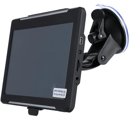 MUELODSIC GPS pour Voiture et Camion Écran Tactile Navigation Intelligente avec Correction Itinéraire Fonction Hi-FI Mémoire Go Compatible Europe Montage Véhicule