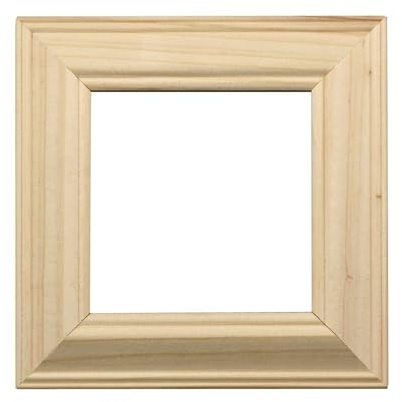 Self Adhesive Light Switch Surround Unfinished Pine Ready to Paint or Stain