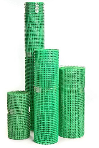 Kunststoffzaun Kunststoffgitter Gartennetz Maschengewebe Kunststoffzaun Beetschutz Schutznetz Baumnetz Höhe 40cm (50 Meter)