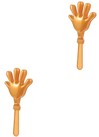 VICASKY 2st Kleines Klatschen Party-handklatschen Handklöppel Krachmacher Der Klöppel Fußballgeschenke Abschlussball Requisiten Fußball Fußbälle Groß Kleinkind Trompete Plastik