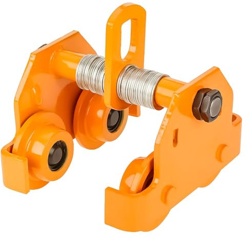 LNJZMDSS 5000 Kg / 5T-Laufkatzen, Manuelle Winde, Verschiebbare Laufkatze, Laufkatze, Kettenhubtür, Schubrichtung, Ankerbewegungskran,2t