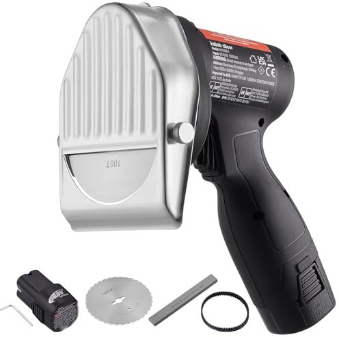 Cplsntaeam Coltello Elettrico per shawarma, Coltello Turco per Kebab, taglierina Commerciale in Acciaio Inossidabile per giroscopi, taglierina per Carne per Kebab Doner,110v