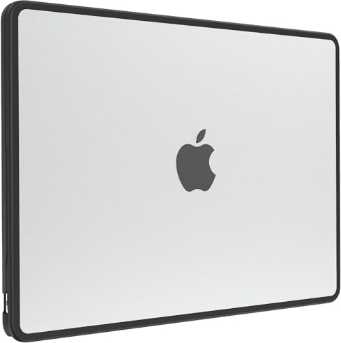 BlueSwan Anti-Cracking Case for MacBook Air 15 inch, M5 M4 M3 M2 Chip 2026-2023 Model A3448 A3241 A3114 A2941, Drop Protection Soft TPU Bumper PC Base for Air 15.3 inch, Frosted Clear