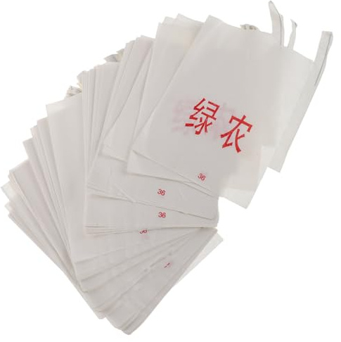 ifundom 200 Pièces Sacs de Protection Étanches pour Agrumes Poches Papier Blanc Couverture Anti-Gel Hivernale pour Orangers Manguiers Tomates et Légumes Protection Facile et Rapide pour