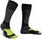 Piarini 2 Paar Unisex Skisocken Skistrumpf Herren Damen Wintersport Snowboard atmungsaktive Knie-Strümpfe Schwarz-Grün Gr.47-50