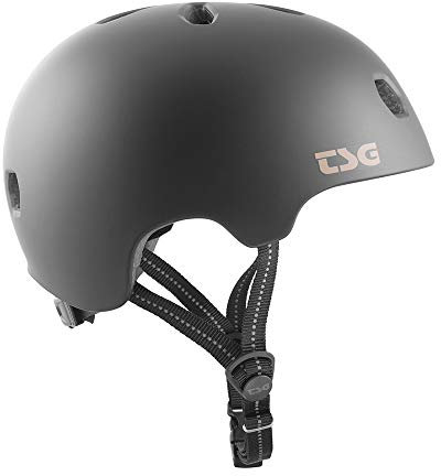 TSG Meta Solid Color Helm, Satin Black, JXXS/JXS
