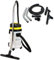 Doctor San - Sanierungstechnik Nasssauger Wassersauger Industriestaubsauger 30L Kunststofftank 1000W rollbar Zubehör weiß