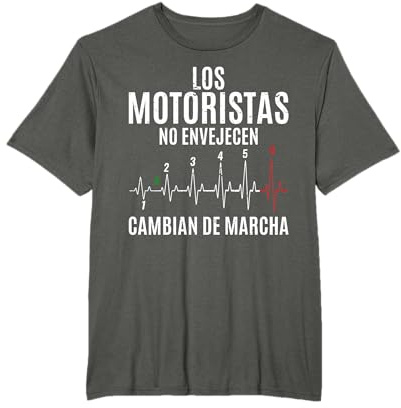 Motero Divertido Biker Los Motoristas No Envejecen Moto Camiseta