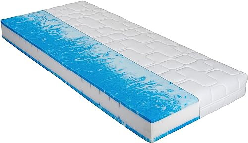 Beco Kaltschaummatratze Duo Gel Comfort, Testurteil SEHR GUT (1,3)* 20cm ergonomische Komforthöhe, Größe:100 x 200 cm, Härtegrad:H2 (0 kg - 100 kg)