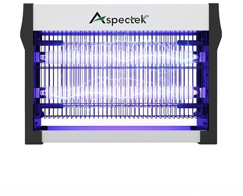 ASPECTEK Electric Indoor Bug Zapper 20W, Quiet Operation fly catcher insect Killer for Mosquitos, Flies, Moths, Mosquito Zapper for Home, Restaurant, Office mosquito repellent