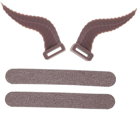 Hemobllo 1paar Kopfhöreraufsatz Mit Verstellbaren Hörnern Für Halloween-Dekoration Universelles Zubehör Für Gaming-headsets Lustige Und Praktische Horn-deko Für Kostümpartys Für