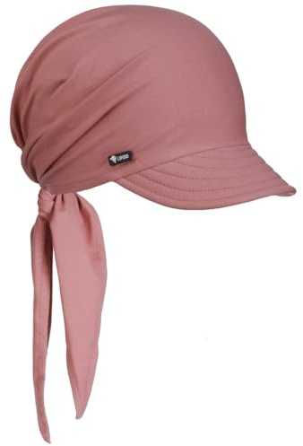 LIPODO Bandanakeps Ensfargad Tillverkad i Italien Dam Var Sommar