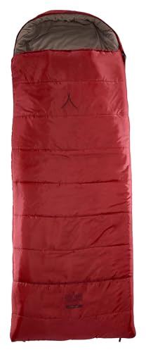 GRAND CANYON UTAH 190 – Sac de Couchage Couverture Coton Biologique – Sac de Couchage -3 Degrés Chaud – Complete Zip Comme Couverture – 2000 g
