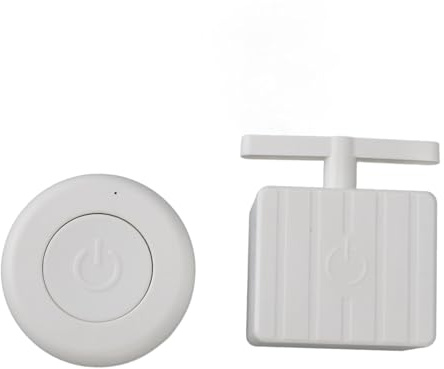Alomejor Pulsador de Botón de Control Remoto Táctil Inteligente para el Hogar, Fácil Instalación, sin Cableado, Pulsador de Botón para Conmutación Automática, para una Gestión Cómoda del Hogar