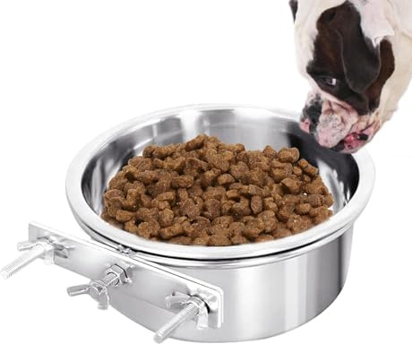 Gamelle d'extérieur pour chien, gamelle d'eau pour chenil | Gamelle d'eau en acier inoxydable pour chien, gamelle à eau pour animaux de compagnie, gamelle pour animaux domestiques, gamelles
