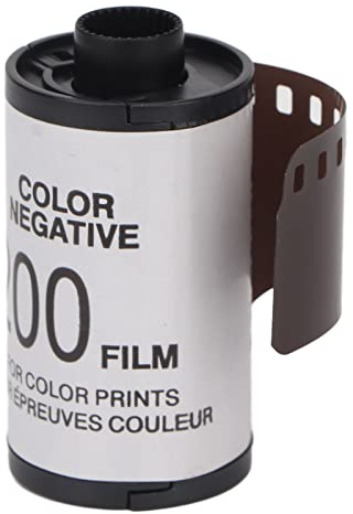 Annadue Kamera Färgfilm 35 Mm ISO200, 135 Färgfilm för Fotografering, Högupplöst Bred Exponering Hög Kontrast Färgtrycksfilm